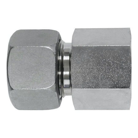 Brennan Industries Female BSPP Straight, Stainless 4 D7405-L10-04-SS