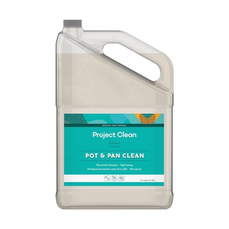 Project Clean Pot & Pan Clean, Dishwash Soap, 4 Gallons/Case A100800-4c22