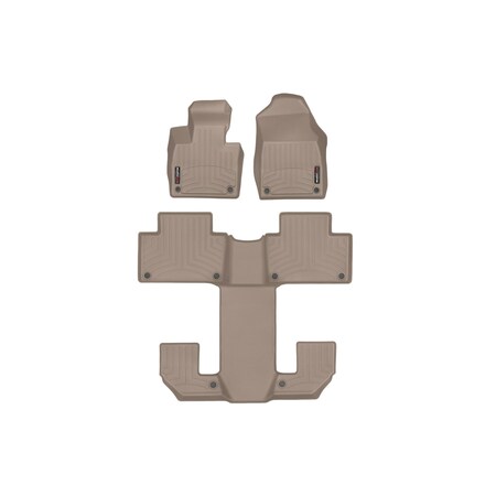 Weathertech Tan, Front and Rear Floorliners 45828-1-5