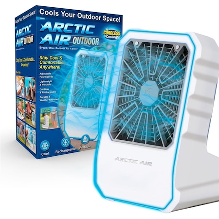 As Seen On Tv 350 CFM Arctic Air Portable Evaporative Cooler, White 4020388