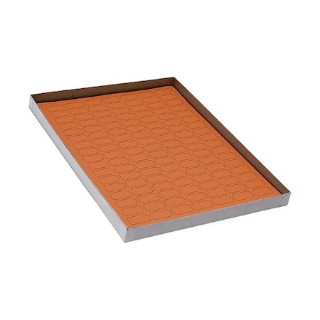 Zoro Select Cyro Label, Orange, Polypropylene, PK20 GRAING-C119