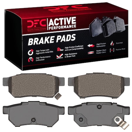 Dfc Active Performance, Disc Brake Pad Set,  1115-0374-00