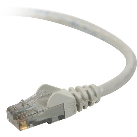 Belkin 4Ft Cat6 Snagless Patch Cable, Utp, Gray Pvc Jacket, 23Awg, 50 A3L980-04-S