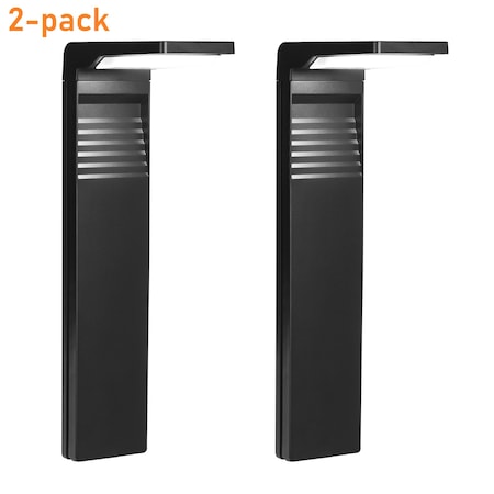 Techko Outdoor Solar L-Shaped Path Lights , 2PK SHL-907-2