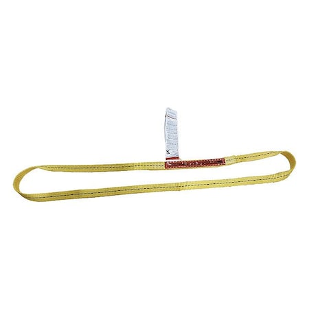 Dayton Web Sling, Yellow, Endless, Polyester 832EZ0