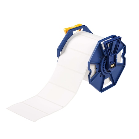 Brady Pre-Cut Label Stock Roll, White, Matte J-55-2618
