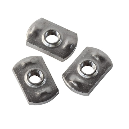 Buckeye Weld Nut, Rectangular Dual Rib, PK25 RN 1410