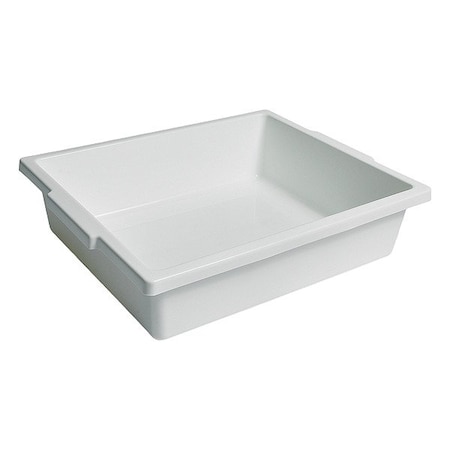 Zoro Select Lab Tray, 17" W, 5" H, Polypropylene, PK6 81722