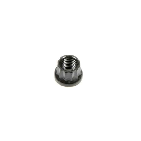 Arp 300-8300 0.25 in.-28 Thread 12 Point Steel Nuts - Black Oxide ARP300-8300