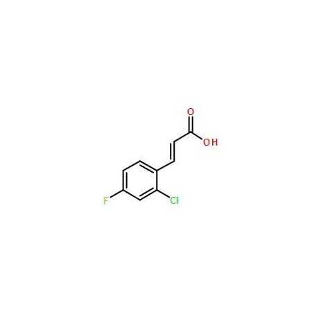 Ak Scientific 2-Chloro-4-fluorocinnamic acid (1g), CAS 133220-86-7 6057AA-1g