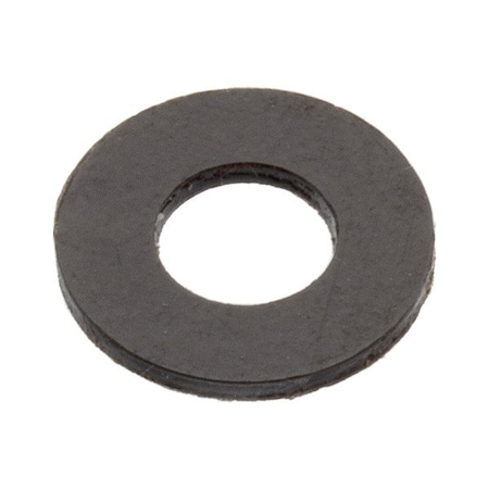 Zoro Select Flat Washer, For Screw Size #8 , Neoprene Not Applicable Finish, 25 PK Z8515