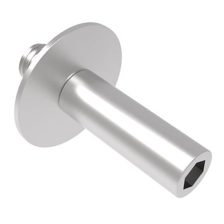 Southco Rotary Latch Striker, Small Size, For Integrated Bumper Latch, Stainless Steel R4-90-124-20