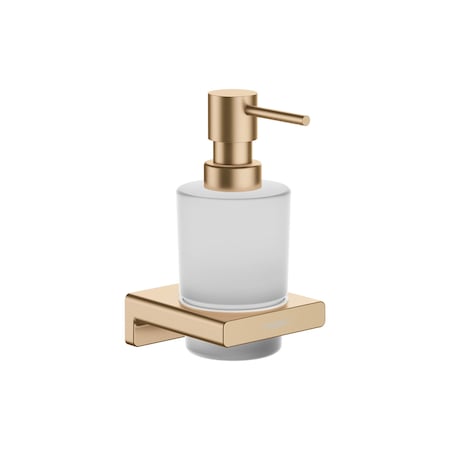 Hansgrohe AddStoris Liquid soap dispenser in Brushed Bronze 41745140