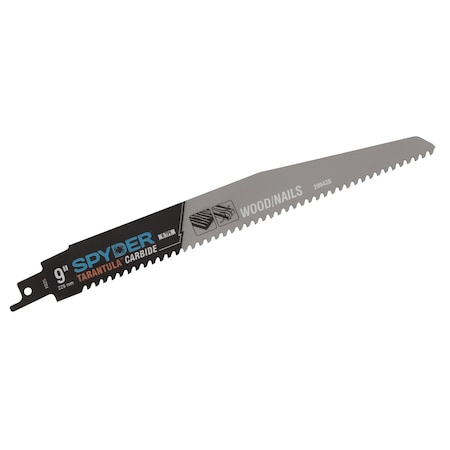 Spyder 9 Inch 6 TPI Carbide Toothed Reciprocating Saw Blade - 200438