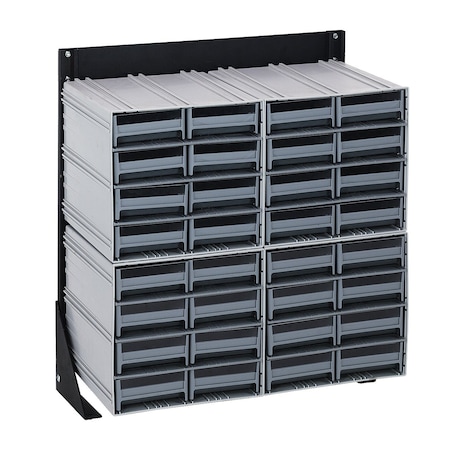 Quantum Storage Systems 24in SINGLE SIDE INTERLOCKING CABINET UNIT QIC-124-83GY