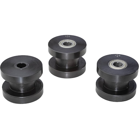 Grizzly Flat Stock Rollers, 1-1/4" T33050