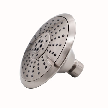 Westbrass 5-Function Adjustable Spray Shower Head in Satin Nickel SH5601-07