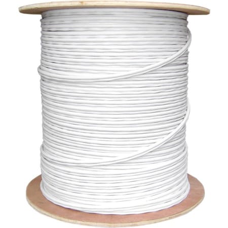 Cable Wholesale RG59 Siamese Coaxial + Power Cable, 20AWG Solid Copper Coax, 18/2 Stranded Copper Power, 10X3-18291NH