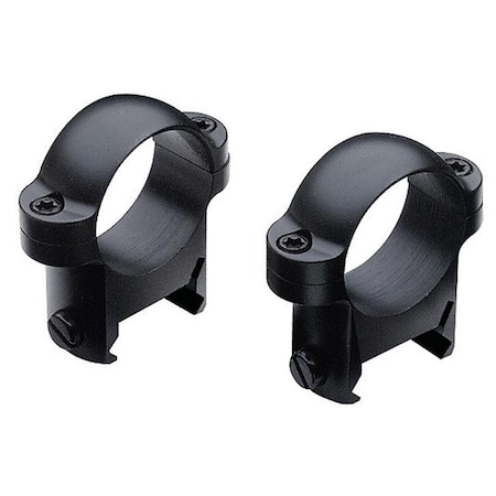 Burris 1 in. Zee Rings Low Black Matte Weaver Style Bases 420083