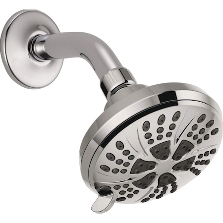 Delta 6-Spray 1.75 GPM Fixed Shower Head Chrome 75661
