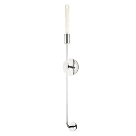 Mitzi Dylan 1 Light Wall Sconce 4.75 In. Polished Nickel H185101-PN
