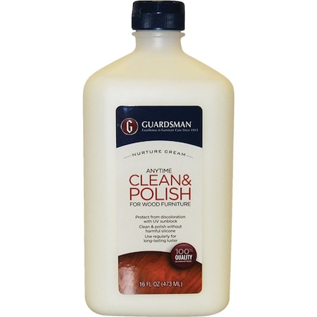 Guardsman 16 Oz. Clean & Polish Wood Furniture Nurture Cream 461500