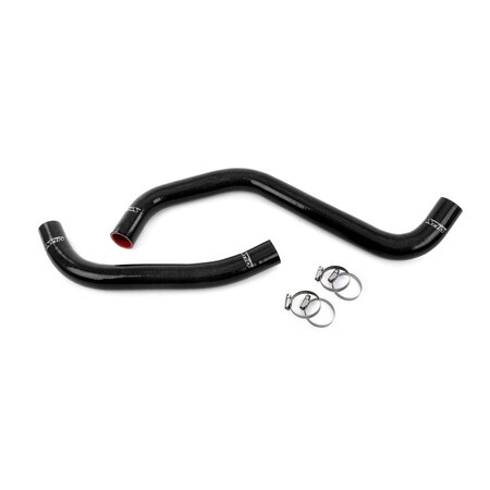 Hps Performance High Temp Reinforced Silicone Radiator Coolant Hose Kit, Black,  57-2128-BLK