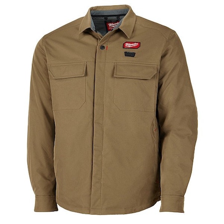 Milwaukee Tool Heated Shirt/Jacket, Polyester, 2XL M103K-212X