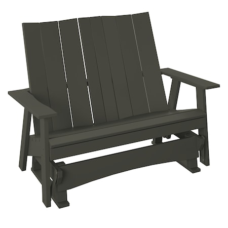 Polybird MODERN 4' GLIDER BENCH.        COFFEE POLYBIRD P63