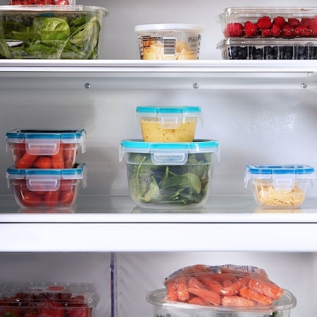 Snapware Food Storage Container Set, Plastic, Clear 1134476