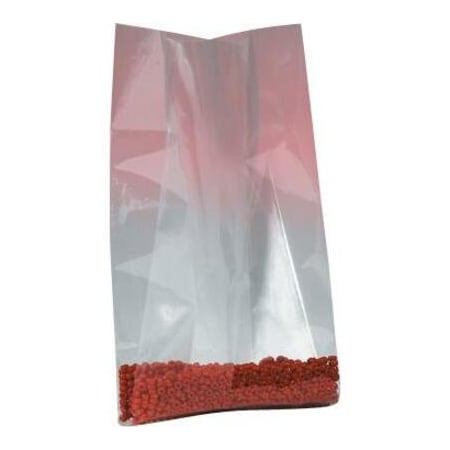 Partners Brand Gusseted Poly Bags, 24" x 10" x 36", 4 mil, Clear, 50 PK PB1860