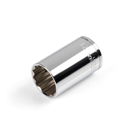Tekton 3/8 Inch Drive x 21 mm Semi-Deep 12-Point Socket SHD14321