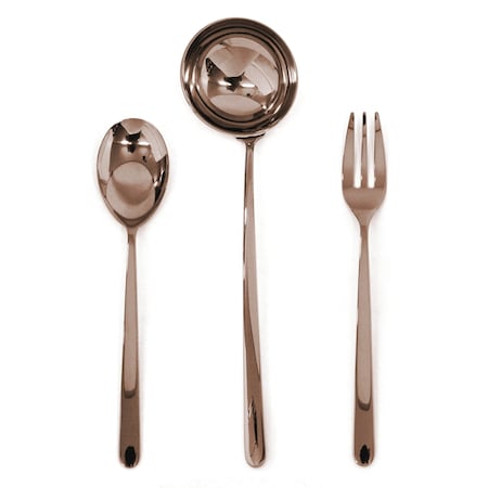 Mepra Linea Bronze Serving Set - 3 Pcs. 109122003