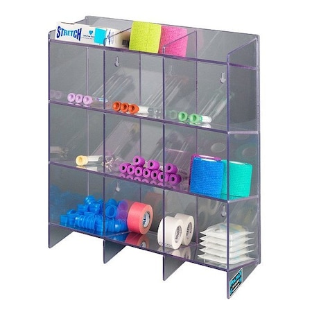 Poltex Phlebotomy Supplies Organizer, Clear PHLEB3