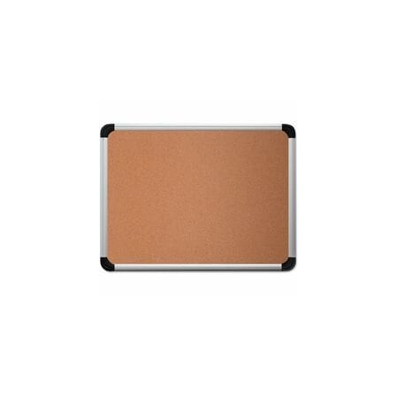 Universal One Cork Board with Aluminum, 36x24 UNV43713