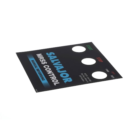Salvajor CONTROL OVERLAY, MRSS 999173