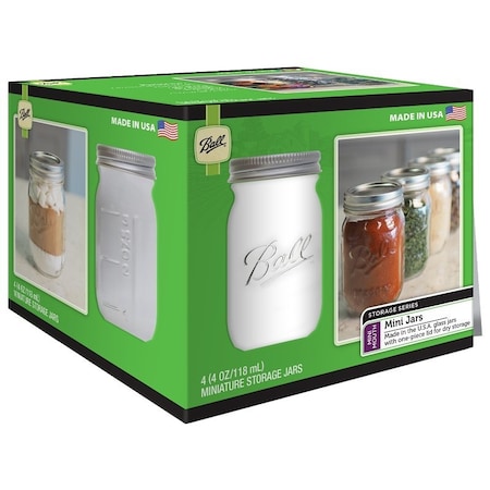 Ball Mini Jar Mini Mth4Oz 4Pk 1440080100