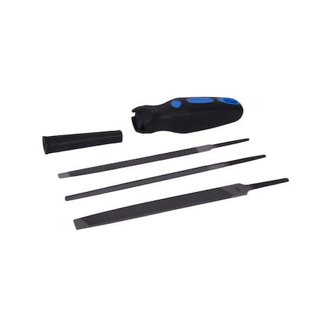 Century Drill & Tool 4 Piece Multi-Purpose File Set 72470
