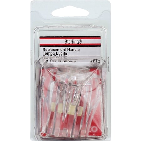 Westlake Pipe & Fittings Sterling Hot & Cold Clear Tub & Shower Handle Kit HC-90