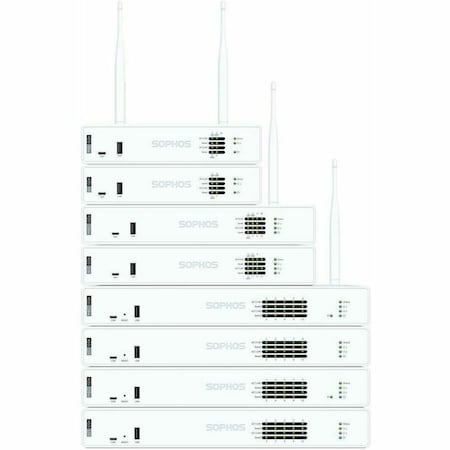 Sophos XGS 118 WITH STANDARD PROTECTION, 1-YEAR - US POWER CORD XT118Z12ZZPCUS