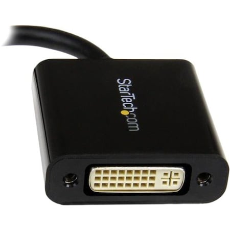 Startech.Com PASSIVE MINI DP TO DVI-I DIGITAL ONLY DVI-D SINGLE-LINK CONVERTER SUPPORTS 108 MDP2DVI3