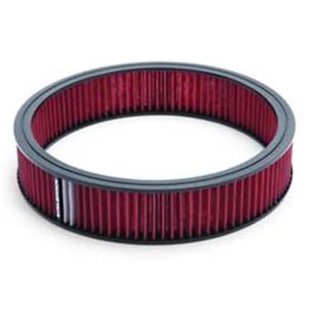 Edelbrock ProFlo Round Air Filter Elements for 19872000 Dodge, Black E11-43666