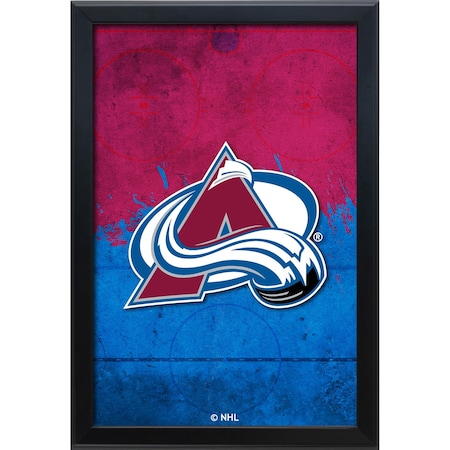 Holland Bar Stool Co Colorado Avalanche 15.75 in. x 23.5 in. LED Snap Frame Lightbox by Company LBSnap