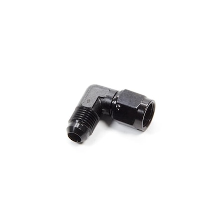 Geared2Golf 498103-BL 90 deg -6 AN Female Swivel to Male Fitting, Black GE3636552