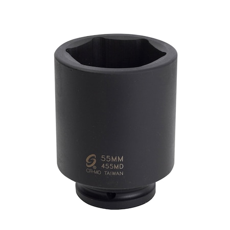 Sunex 3/4 in Drive 55Mm Deep Impact Socket 455MD