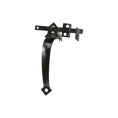 National Hardware Latch Orn Door/Gate Black N101-451