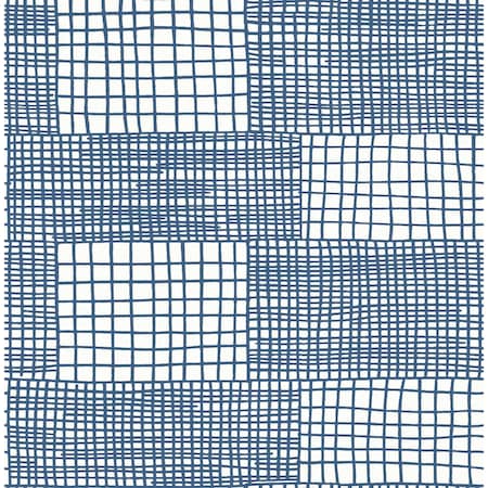 A-Street Prints Maxwell Blue Geometric Wallpaper 2903-25822