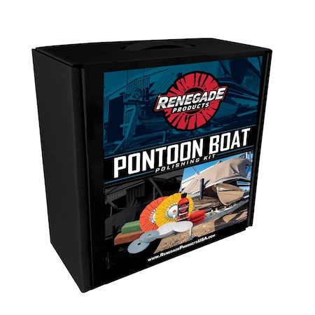 Renegade Products Usa Pontoon Boat Polishing Kit LFGRPPKPB