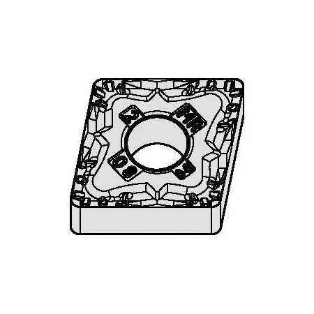 Widia VICTORY HIGH PERFORMANCE TURNING INSERT, ANSI CODE: CNMG432MR WM25CT, CNMG INSERT 4172955