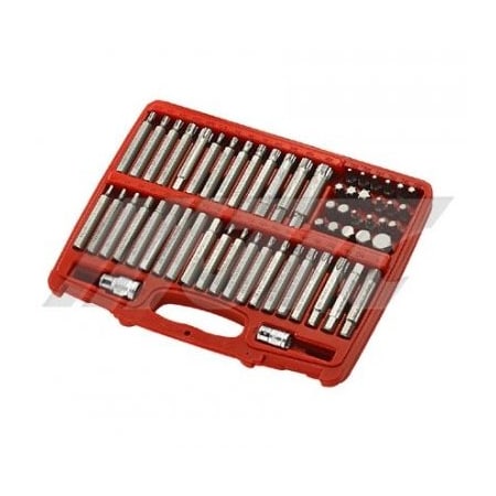 Jtc Auto Tools 58 pcs power bit set in a durable case, S2 3509